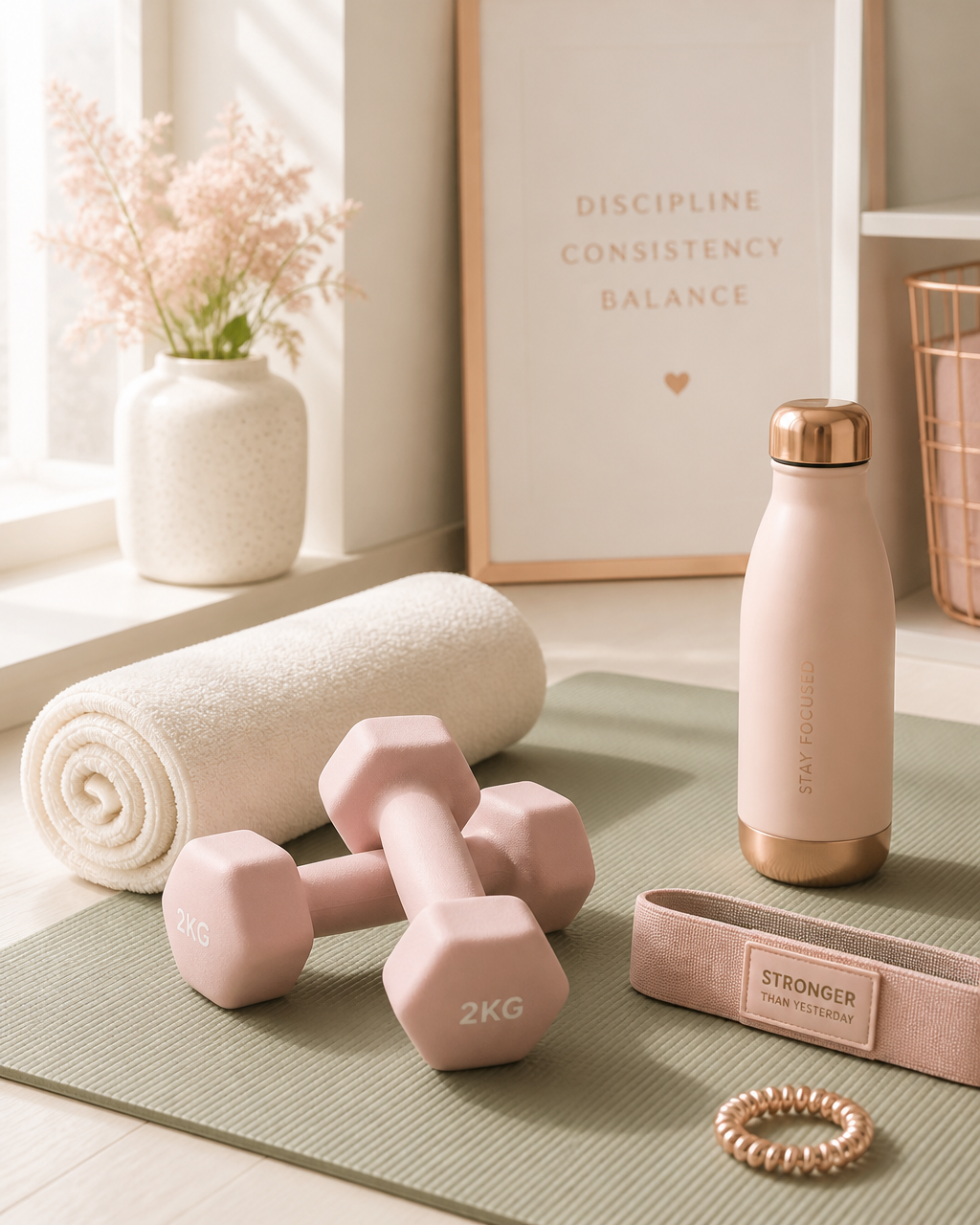 Allenamento al femminile — due donne durante lo stretching